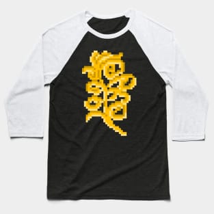 Baroque Flower Baseball T-Shirt
